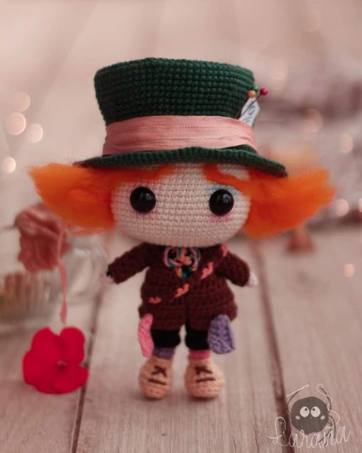 El Sombrerero Loco | Patrón de Crochet