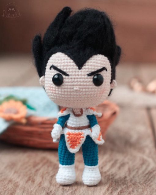 Vegeta | Patrón de crochet