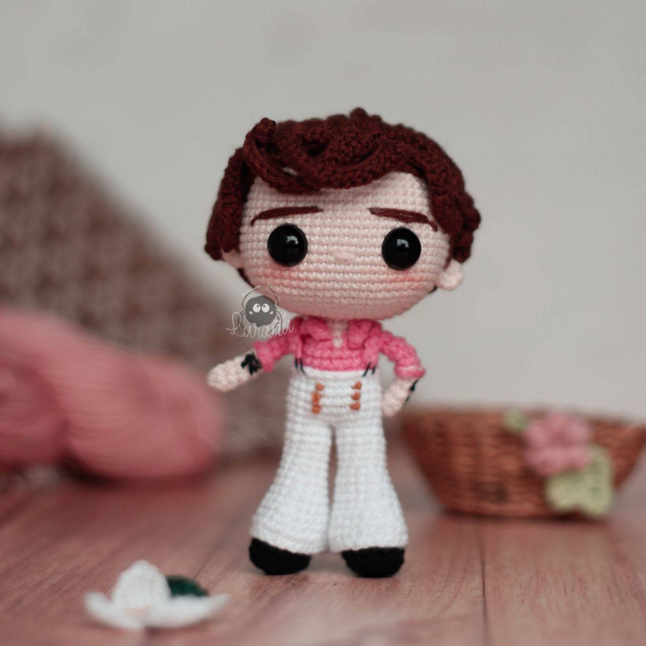 Harry Styles Patrón de crochet Laraña
