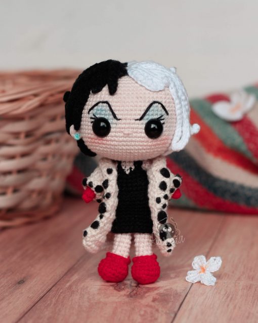 Cruella Clásica | Patrón de Crochet