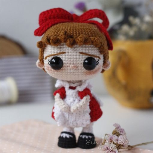Vicky la Robot | Patrón de Crochet