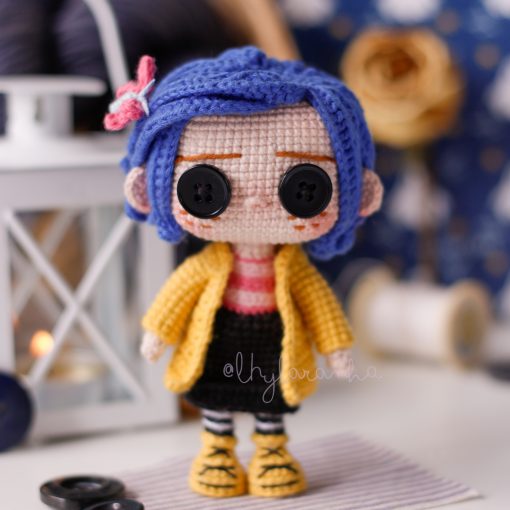 Coraline Actual | Patrón de Crochet