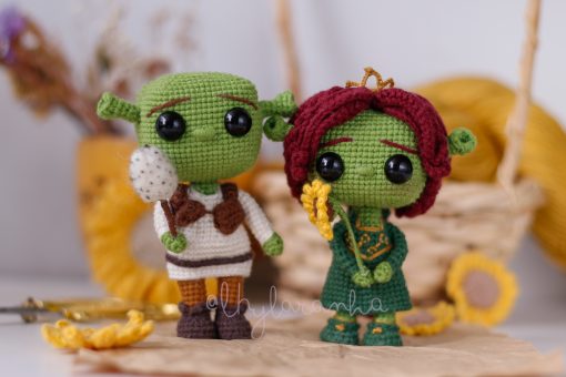 Shrek y Fiona | Patrones de Tejido (PDF) - Imagen 3