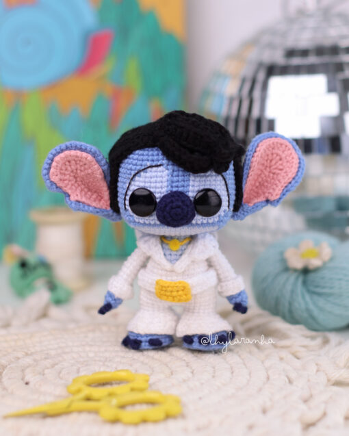Elvis Stitch | Patrón de Crochet (PDF digital)