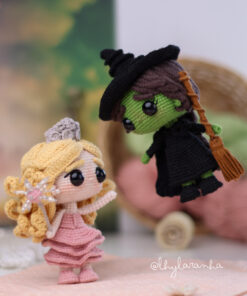 Glinda y Elphaba | Patrones de Crochet (pdf digital)