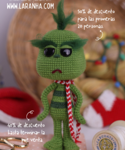 Alternative view of El Grinch | Patrón de Crochet (pdf digital)
