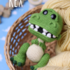 Rex | Patrón de Crochet (PDF digital)